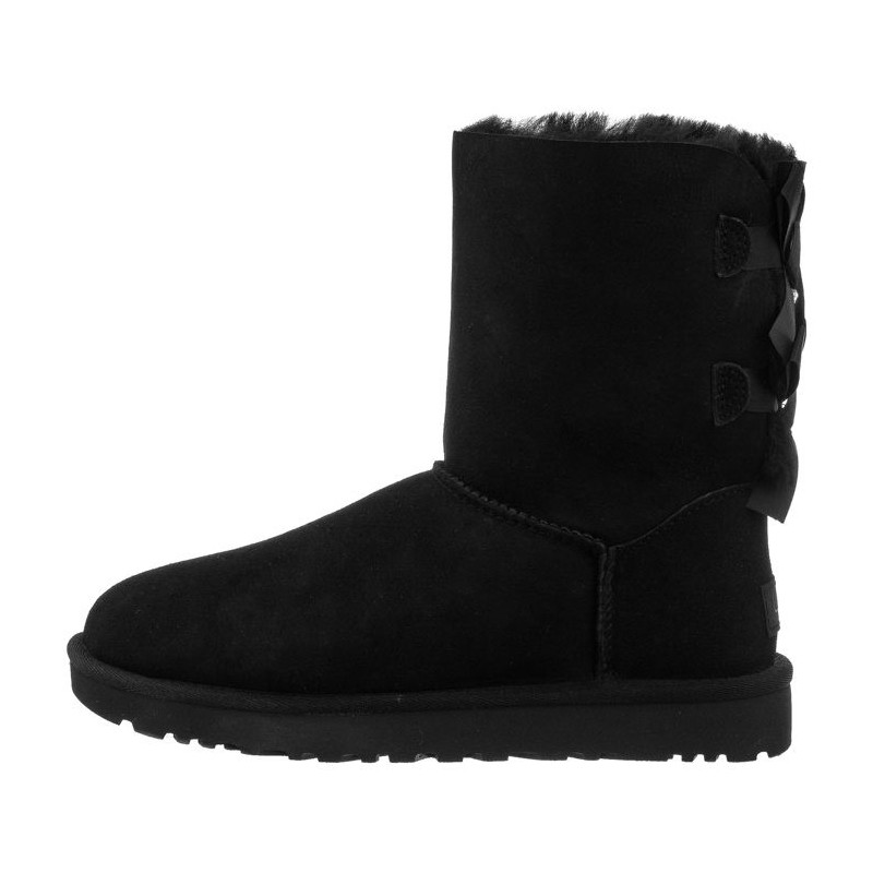 UGG W Bailey Bow II 1016225 W/BLK (UA14-a) batai