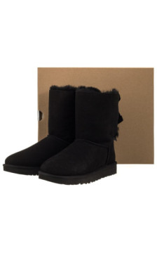 UGG W Bailey Bow II 1016225 W/BLK (UA14-a) batai