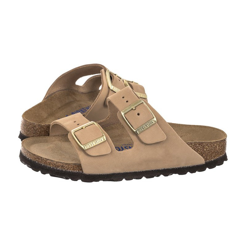 Birkenstock Arizona BS Soft Footbed Sandcastle 1019016 (BK241-c) Moteriški batai/šlepetės