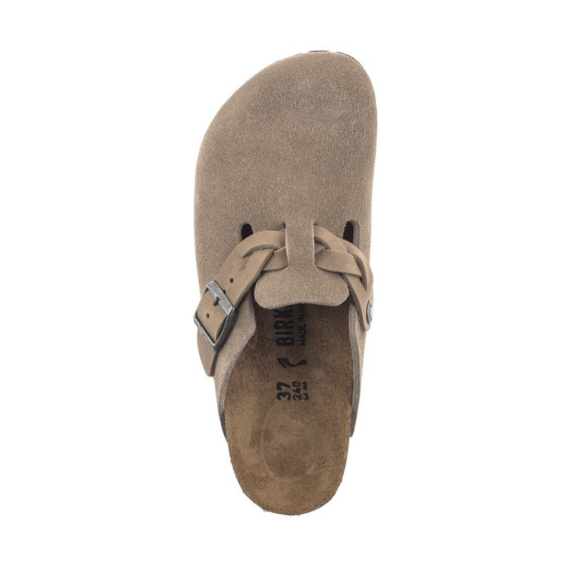 Birkenstock Boston Braided Taupe 1026694 (BK257-a) Moteriški batai/šlepetės