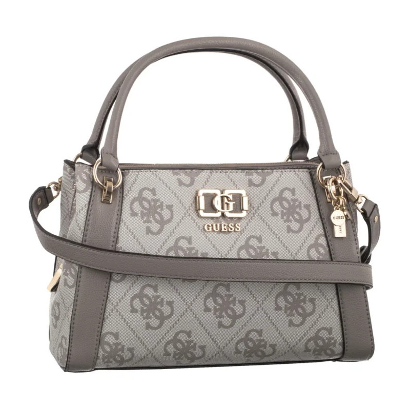 Guess Karnilla Logo Gfriend Satchel HWOS99 01060 Dark Taupe Logo (GU852-a) rankinė