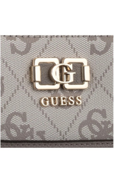 Guess Karnilla Logo Gfriend Satchel HWOS99 01060 Dark Taupe Logo (GU852-a) rankinė