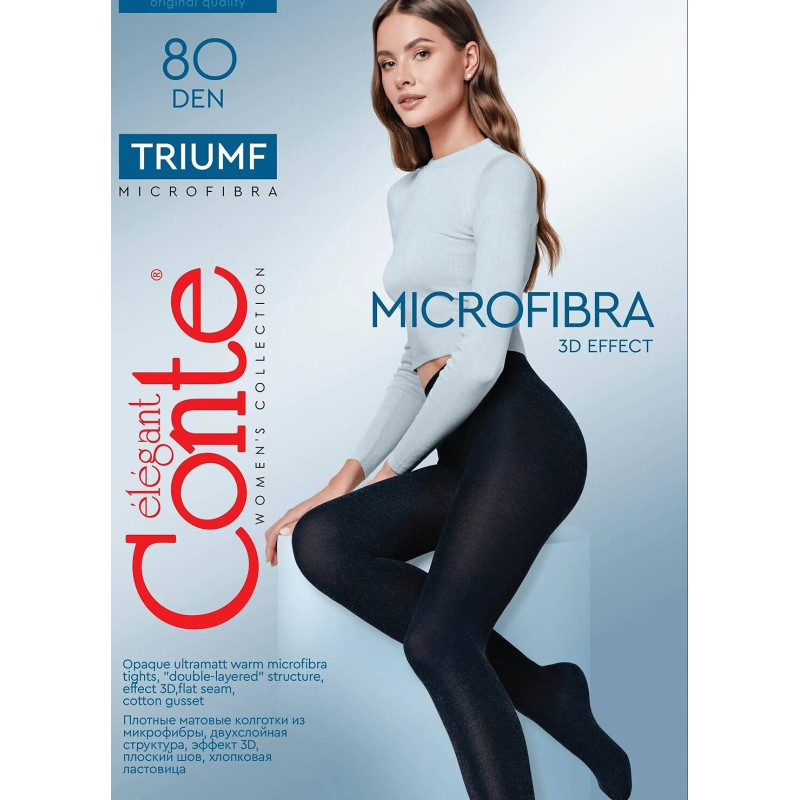 Conte pėdkelnės su mikrofibra