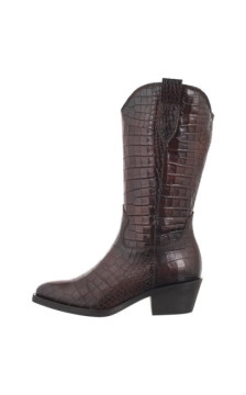 Tamaris Brązowe 1-25706-43 397 Brown Croco (TM502-a) bateliai