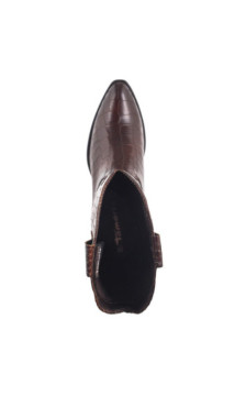 Tamaris Brązowe 1-25706-43 397 Brown Croco (TM502-a) bateliai