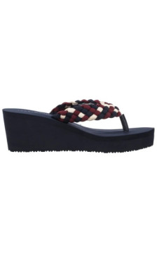 Tommy Hilfiger TH Wedge Braided Summer Sandal Rwb FW0FW09198 0GY (TH1441-a) batai