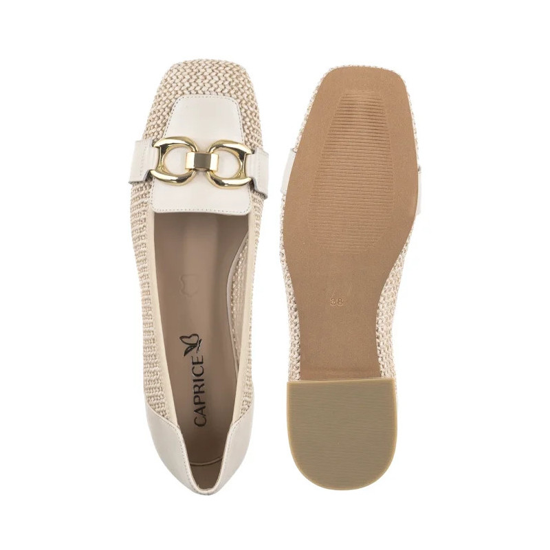 Caprice Beżowe 9-24201-46 199 Offwhite Comb (CP453-a) batai