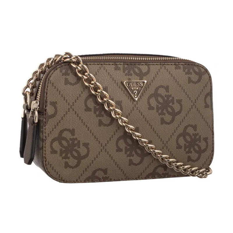 Guess Noelle II Crossbody Camera HWSO96 72140 Latte Logo/Brown (GU857-a) rankinė