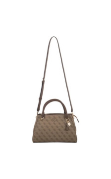 Guess Noelle II Luxury Satchel HWBG96 72070 Latte Logo/Brown (GU794-b) rankinė