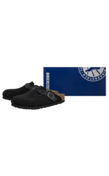 Birkenstock Boston Braided Black 1030497 (BK257-d) Moteriški batai/šlepetės