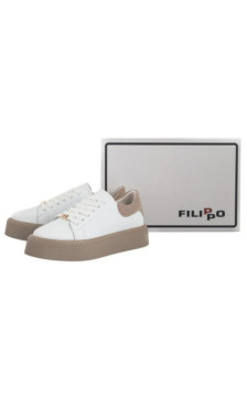 Filippo Białe DP6119/26 WH (FO108-a) sportiniai bateliai