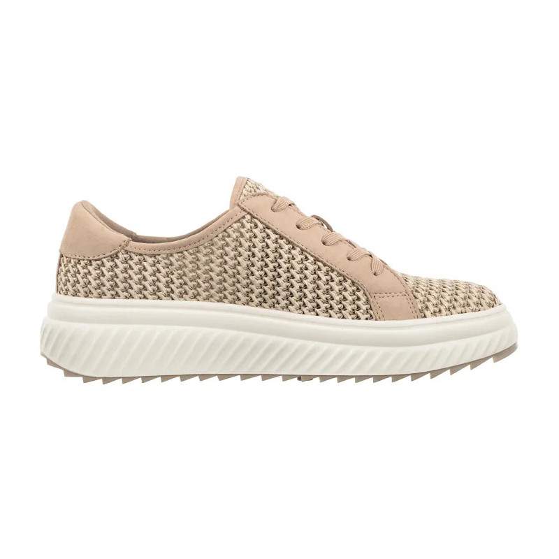 Caprice Beżowe 9-23710-46 408 Beige Comb (CP454-a) batai
