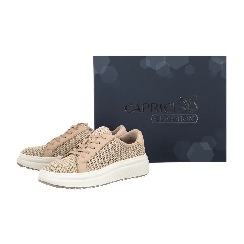 Caprice Beżowe 9-23710-46 408 Beige Comb (CP454-a) batai