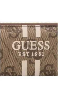 Guess Laurel II Slg Large Zip Around SWOS74 59146 Latte Logo (GU774-a) rankinė