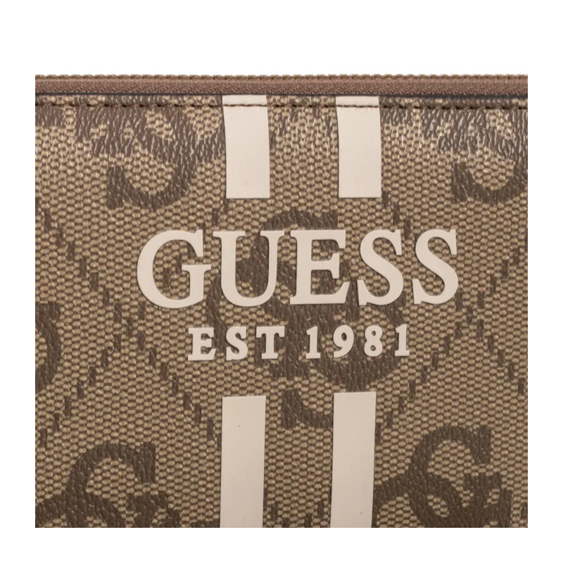 Guess Laurel II Slg Large Zip Around SWOS74 59146 Latte Logo (GU774-a) rankinė
