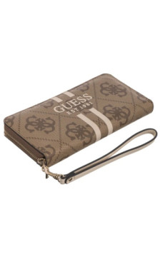 Guess Laurel II Slg Large Zip Around SWOS74 59146 Latte Logo (GU774-a) rankinė