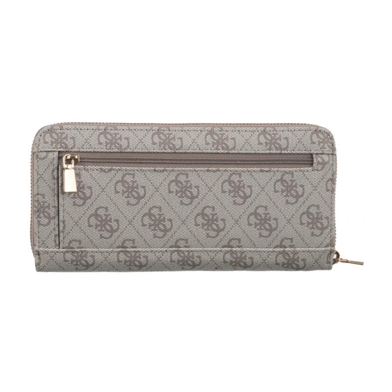 Guess Laurel II Slg Large Zip Around SWSG74 59146 Dark Taupe Logo (GU775-c) rankinė