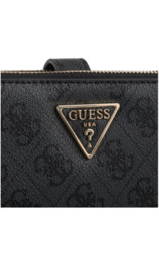 Guess Laurel II Slg Dbl Zip Organizer SWSG74 59157 Coal Logo (GU861-a) rankinė