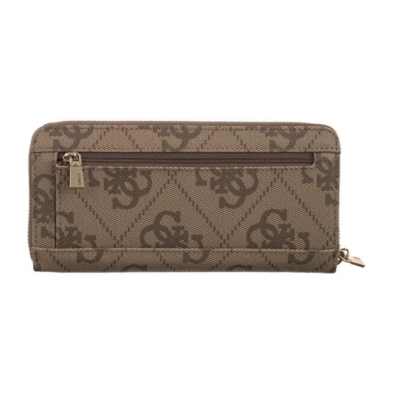 Guess Laurel II Slg Large Zip Around SWSO74 59146 Latte Logo/Brown (GU860-b) rankinė