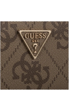 Guess Laurel II Slg Large Zip Around SWSO74 59146 Latte Logo/Brown (GU860-b) rankinė