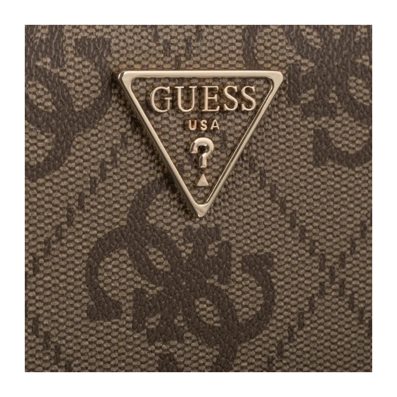 Guess Laurel II Slg Large Zip Around SWSO74 59146 Latte Logo/Brown (GU860-b) rankinė