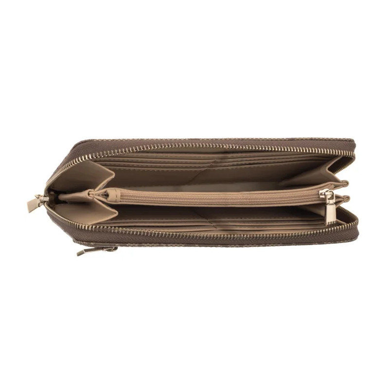 Guess Laurel II Slg Large Zip Around SWSO74 59146 Latte Logo/Brown (GU860-b) rankinė