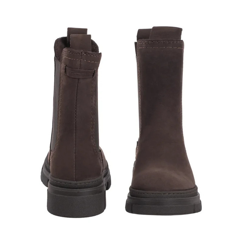 Tamaris Brązowe 1-25901-41 3B2 Mocca Nubuc (TM499-b) batai