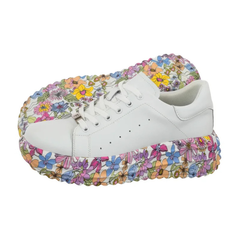 Filippo Białe/Multikolor DP7507/26 WH MLT (FO218-a) sportiniai bateliai