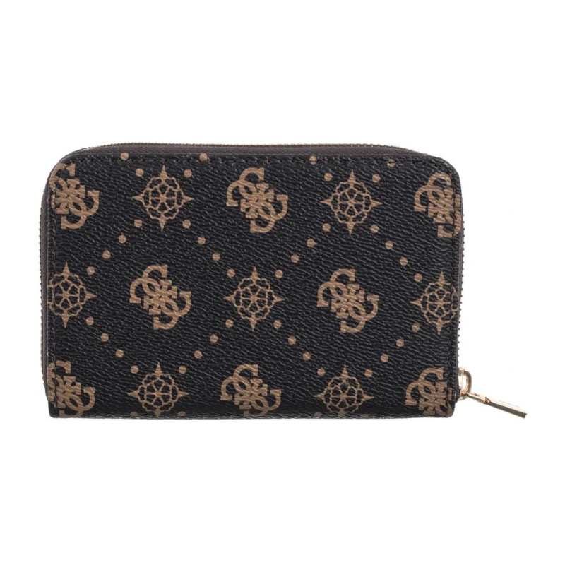 Guess Silia Slg Medium Zip Around SWGP98 90140 Espresso Logo (GU837-a) rankinė