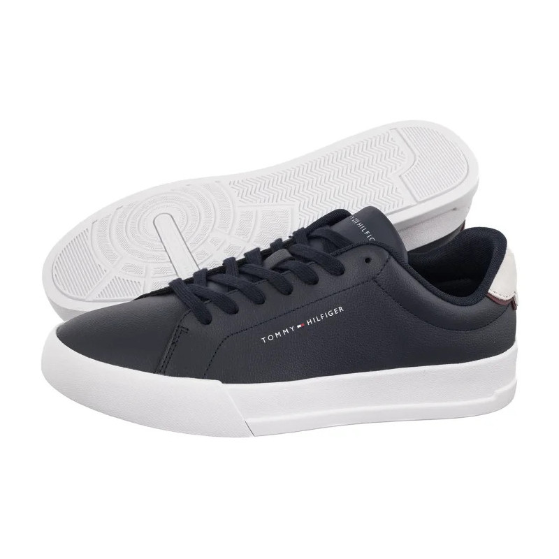 Tommy Hilfiger TH Court Lth Detail Ess Desert Sky FM0FM05367 DW5 (TH1219-d) sportiniai bateliai