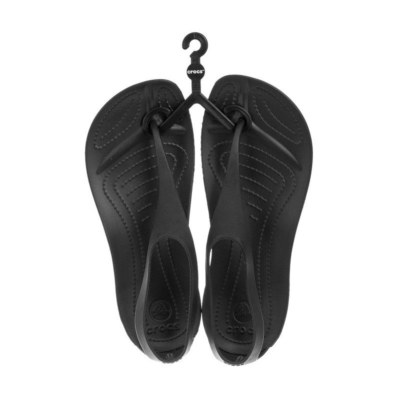 Crocs Sexi Flip Women Black 11354-060 (CR25-e) sandalai
