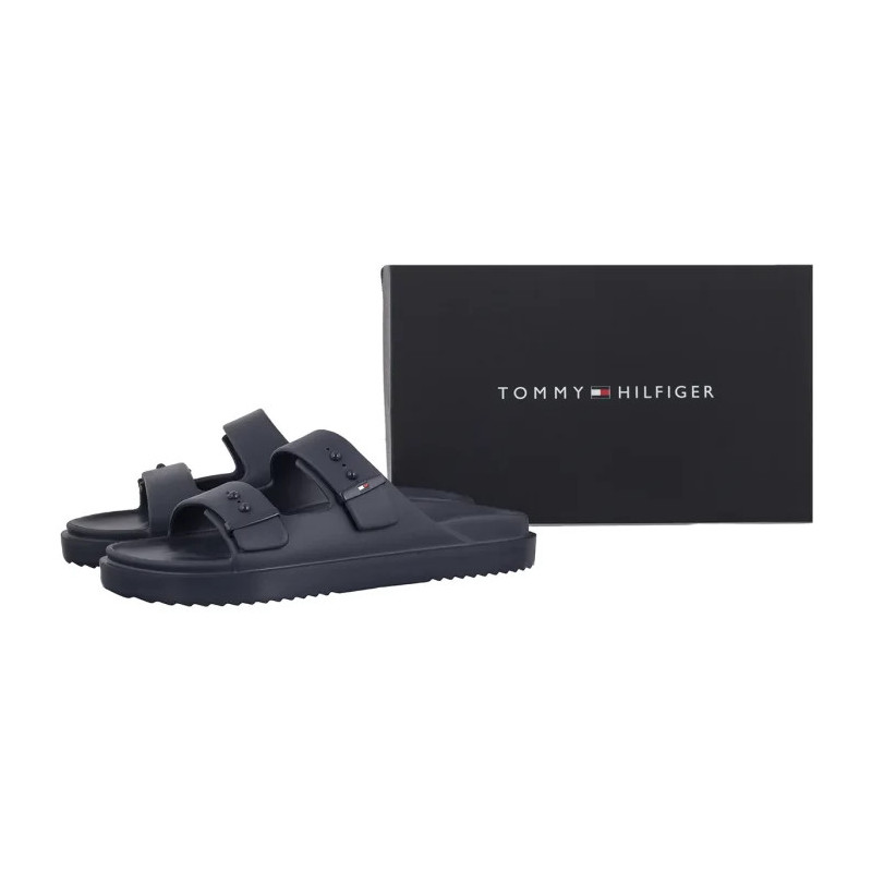 Tommy Hilfiger Light Adjustable Pool Slider Desert Sky FM0FM05757 DW5 (TH1443-a) šlepetės