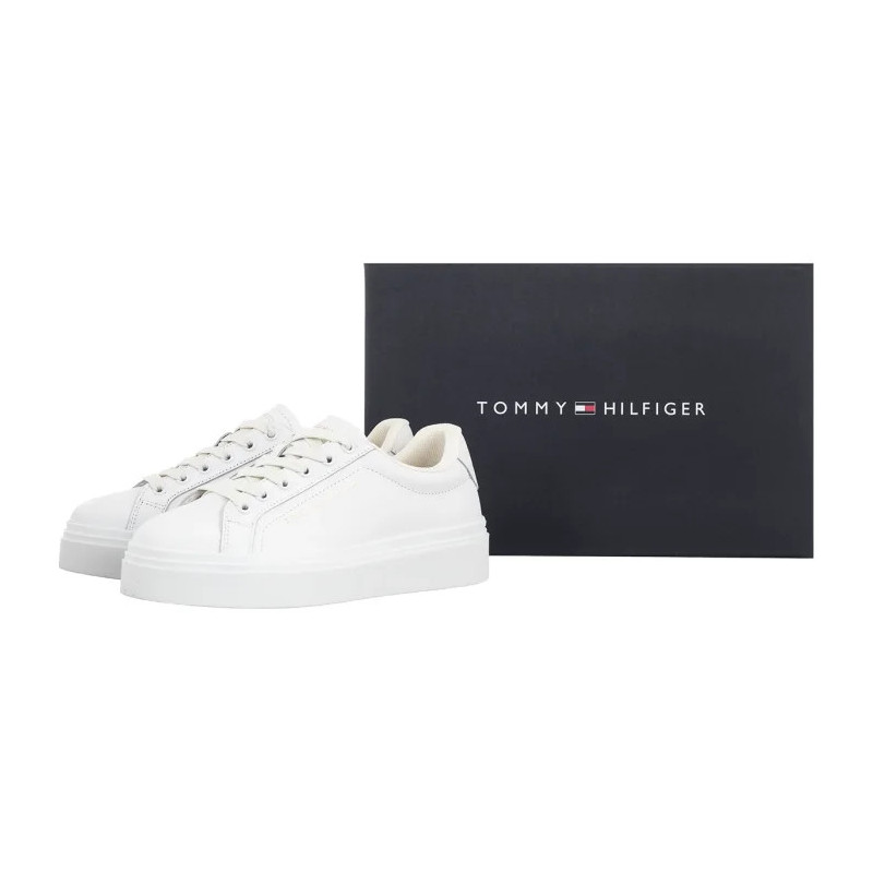 Tommy Hilfiger TH Chic Cupsole Platform White/Ecru FW0FW09107 01T (TH1442-a) sportiniai bateliai
