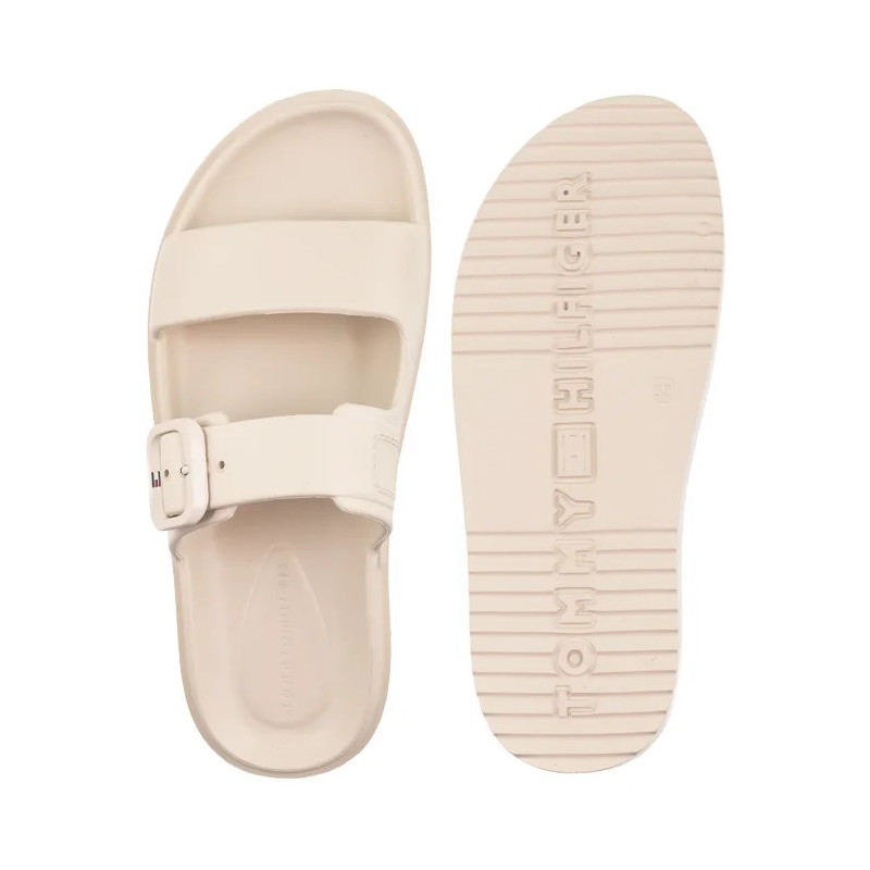 Tommy Hilfiger TH Light Double Strap Sandal Soft Cream FW0FW08953 AEO (TH1444-a) Moteriški batai/šlepetės