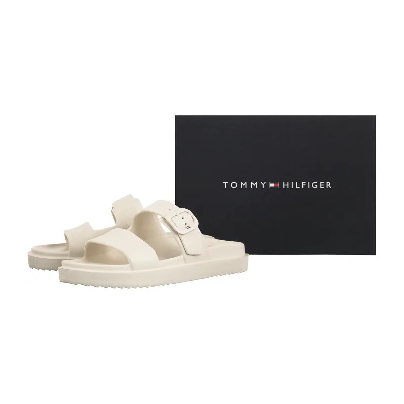 Tommy Hilfiger TH Light Double Strap Sandal Soft Cream FW0FW08953 AEO (TH1444-a) Moteriški batai/šlepetės