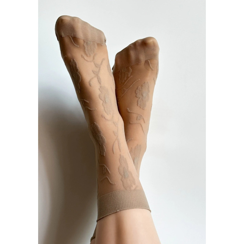 Veneziana moteriškos kojinės su likra