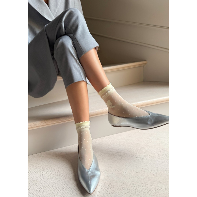 Veneziana moteriškos kojinės su likra