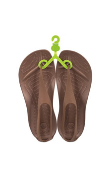 Crocs Sexi Flip Women Bronze 11354-854 (CR25-j) sandalai