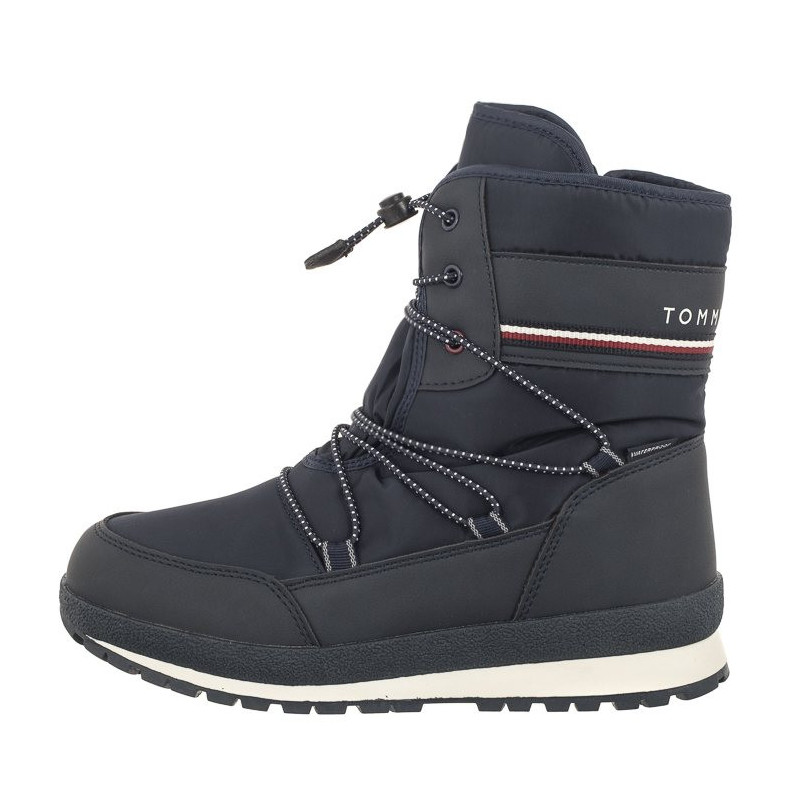 Tommy Hilfiger Snow Boot T3B6-33165-1485 800 Blue (TH925-a) batai