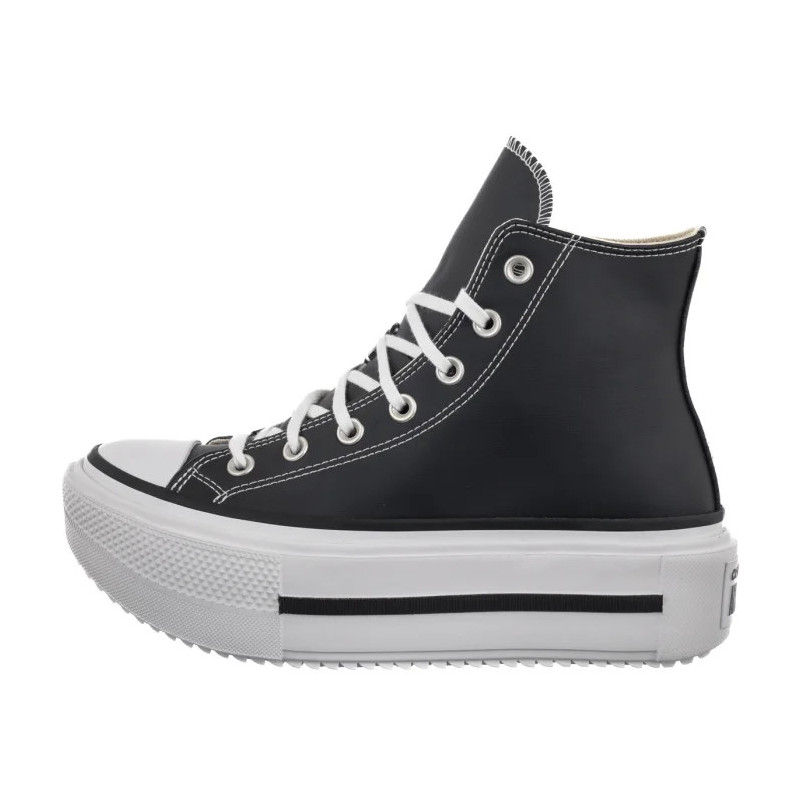 Converse Ctas Lift Double Stack Hi Black/White/Black (CO832-a) bateliai