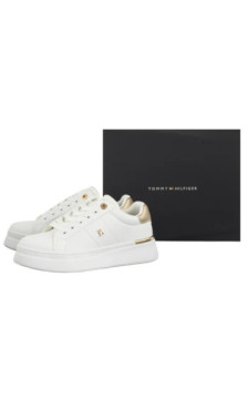 Tommy Hilfiger Low Cut Lace-Up Sneaker White/Platinium T3A9-34253-1355X048 (TH1449-b) sportiniai bateliai