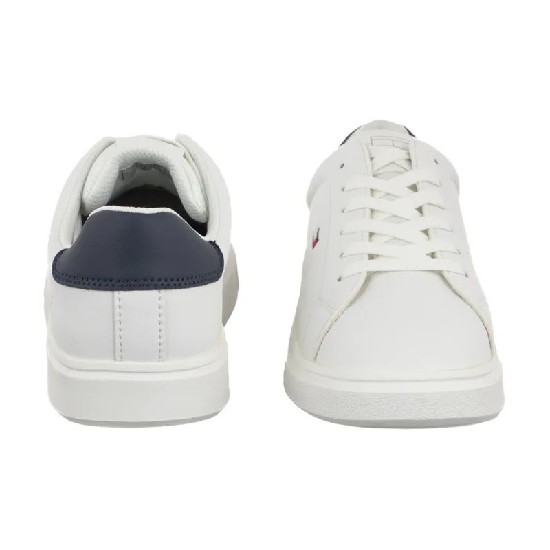Tommy Hilfiger Low Cut Lace-Up Sneaker White/Blue T3X9-34350-1355X336 (TH1456-a) sportiniai bateliai