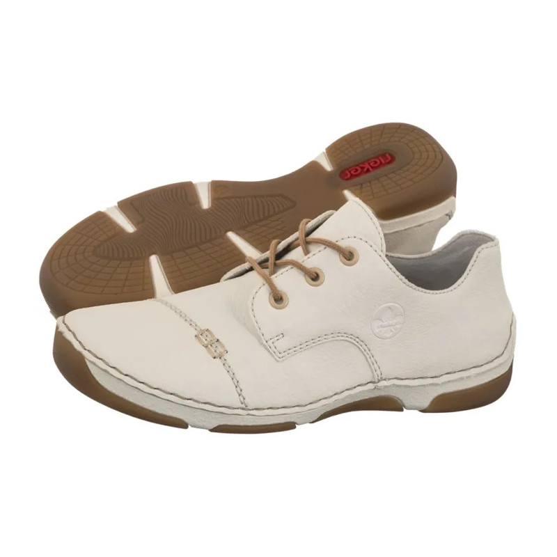 Rieker Białe 55920-80 White (RI350-a) batai