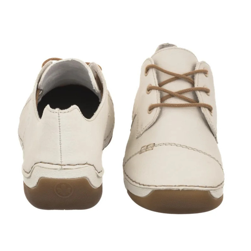 Rieker Białe 55920-80 White (RI350-a) batai