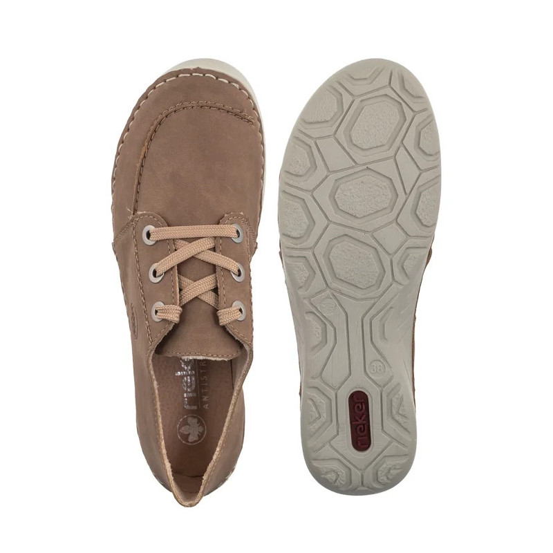 Rieker Beżowy 52545-62 Beige (RI357-a) batai