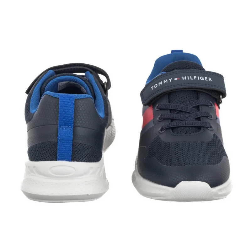 Tommy Hilfiger Flag Low Cut Lave-Up/Velcro Sneaker T1X9-34369-1843800 (TH1450-a) sportiniai bateliai