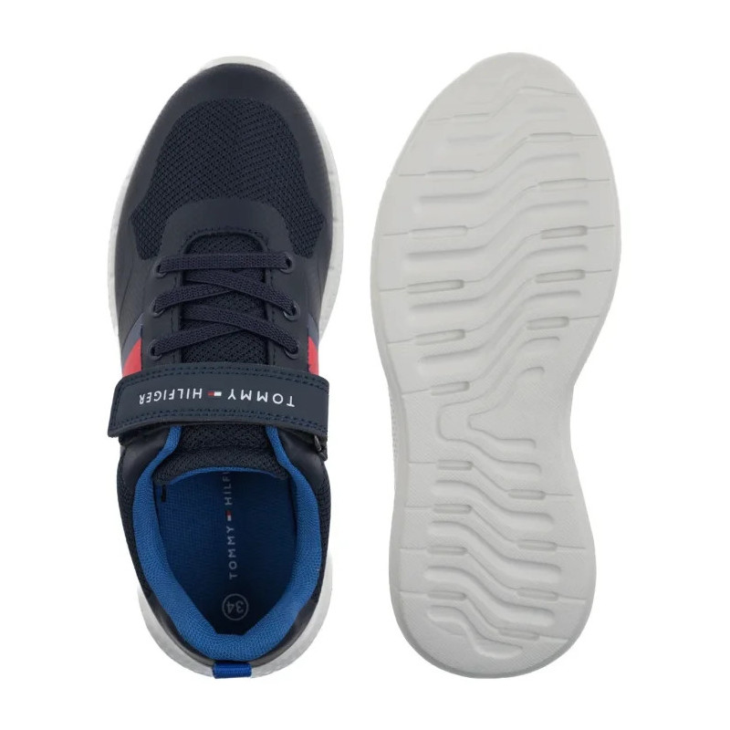 Tommy Hilfiger Flag Low Cut Lave-Up/Velcro Sneaker T1X9-34369-1843800 (TH1450-a) sportiniai bateliai