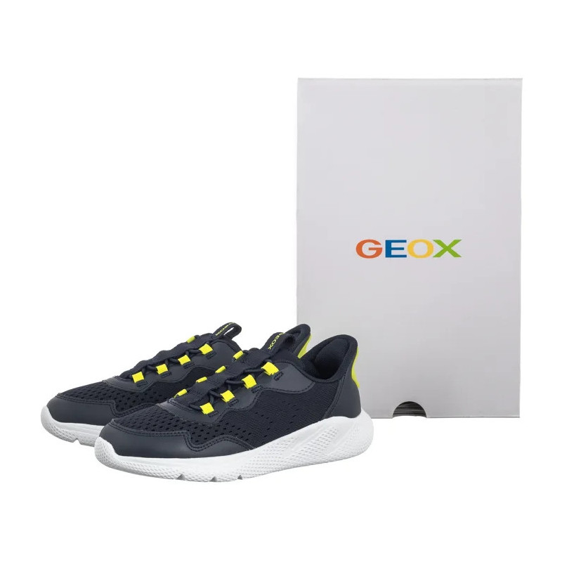 Geox J Sprintye Fast In Navy Lime J65NQA 01454 C0749 (GE247-b) sportiniai bateliai