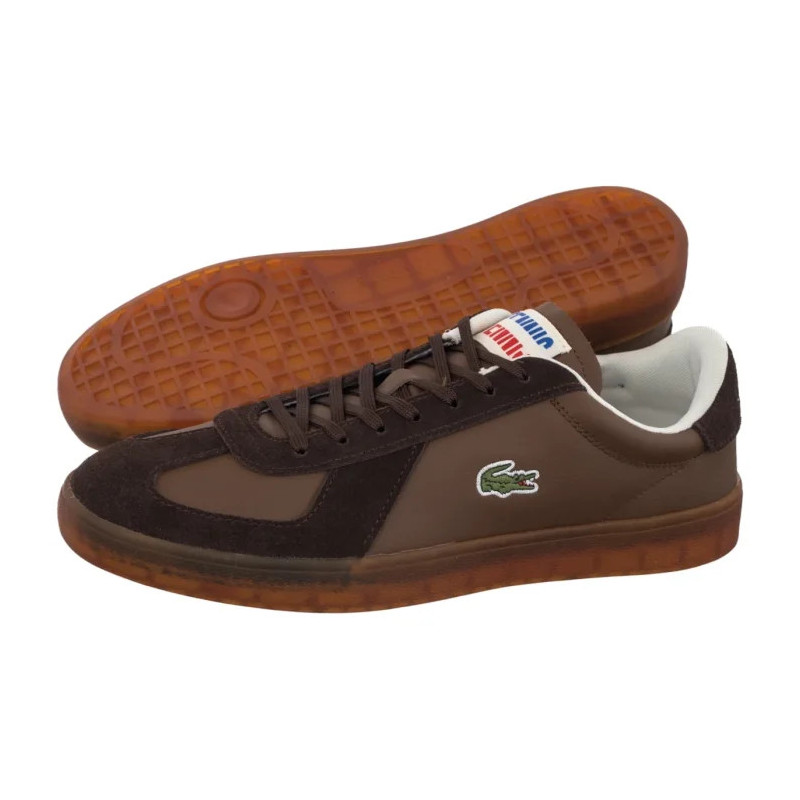 Lacoste Baseshot Pro 126 1 SMA Dk Brw/Gum- Leather 751SMA0077.031 (LC469-a) sportiniai bateliai