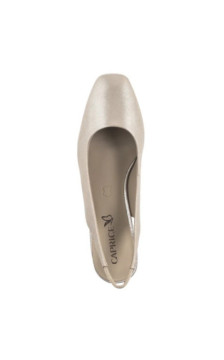 Caprice Srebrne 9-29500-42 341 Taupe Metallic (CP433-a) bateliai